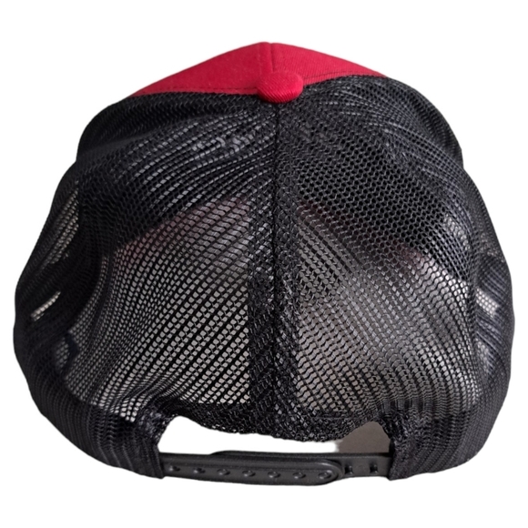 Mark Spain Real Estate Black & Red Snapback Cap NWOT - Picture 4 of 6